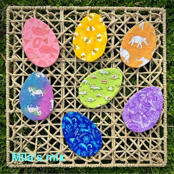 Eco-friendly cotton refillable Easter eggs (preorder) - Picture 11 of 11